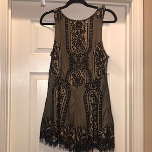 Black Lace Romper - never worn